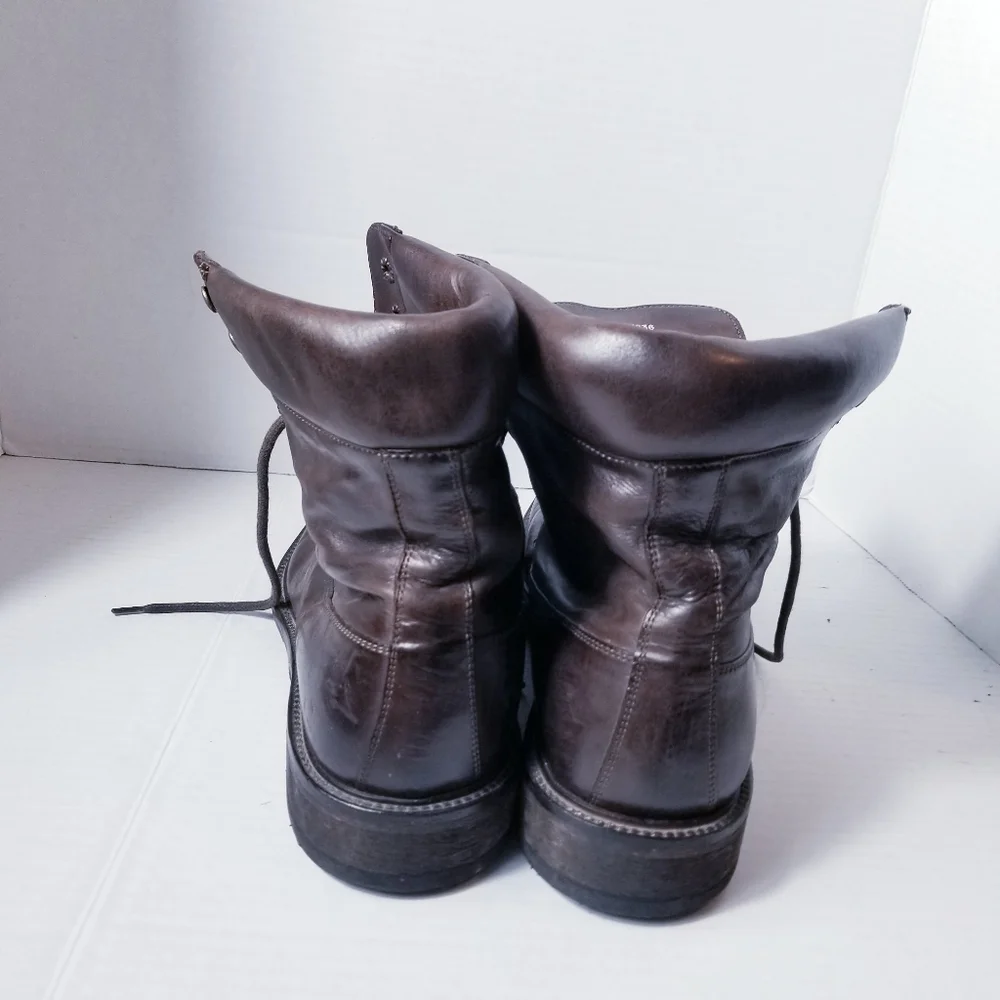 J&M 1850 MEN'S ITALY SHEARLING BOOTS SIZE 9.5